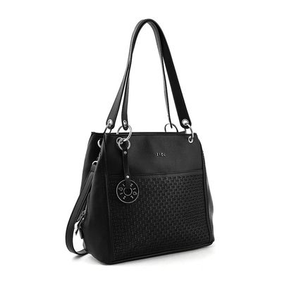 Imagen 2 del producto Cartera tote tres divisiones asturias grande negro