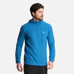 LIPPI - Polerón Hombre Jacaranda Nano-F 14 Zip Hoody Azul