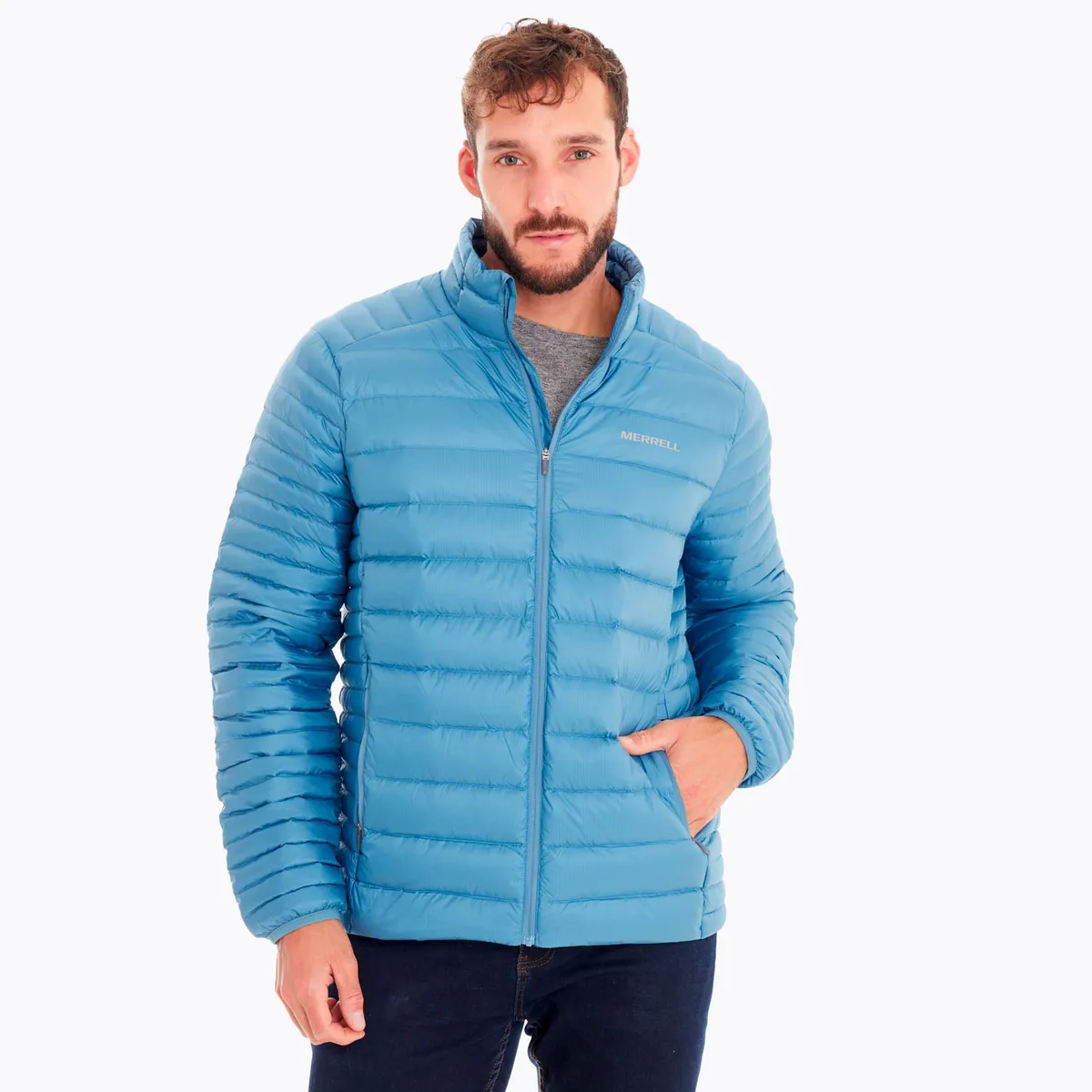 MERRELL - Parka Hombre Ridgevent Thermo Jacket Azul MERRELL