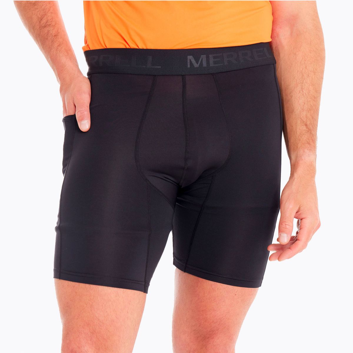 MERRELL - Short Hombre Compresión Biker Ed Skyfire Negro MERRELL