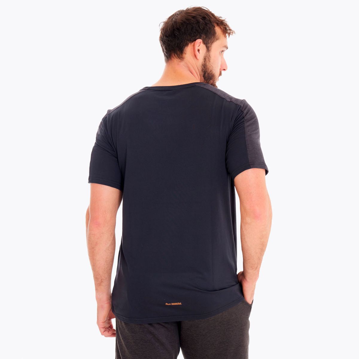 MERRELL - Polera Hombre Trail Running Edic Skyfire Negro MERRELL