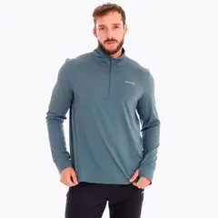 MERRELL - Polerón Hombre Betatherm 1/4 Zip Azul