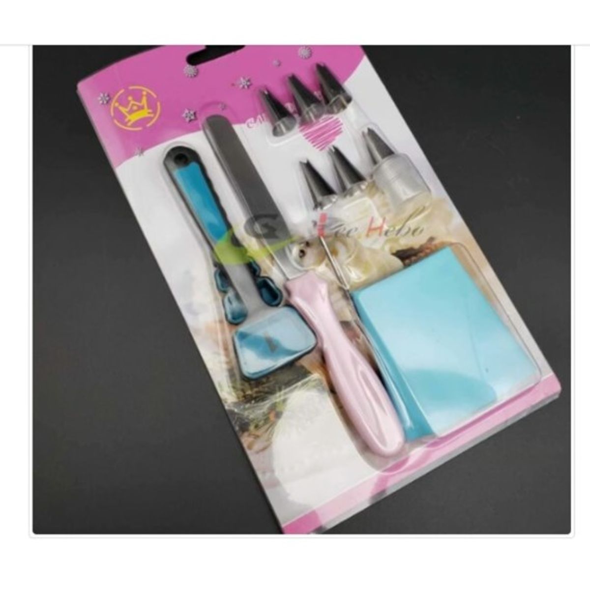 GENERICO - Decorador De Manga Para Pastel Con 11 Piezas Boquillas De Metal