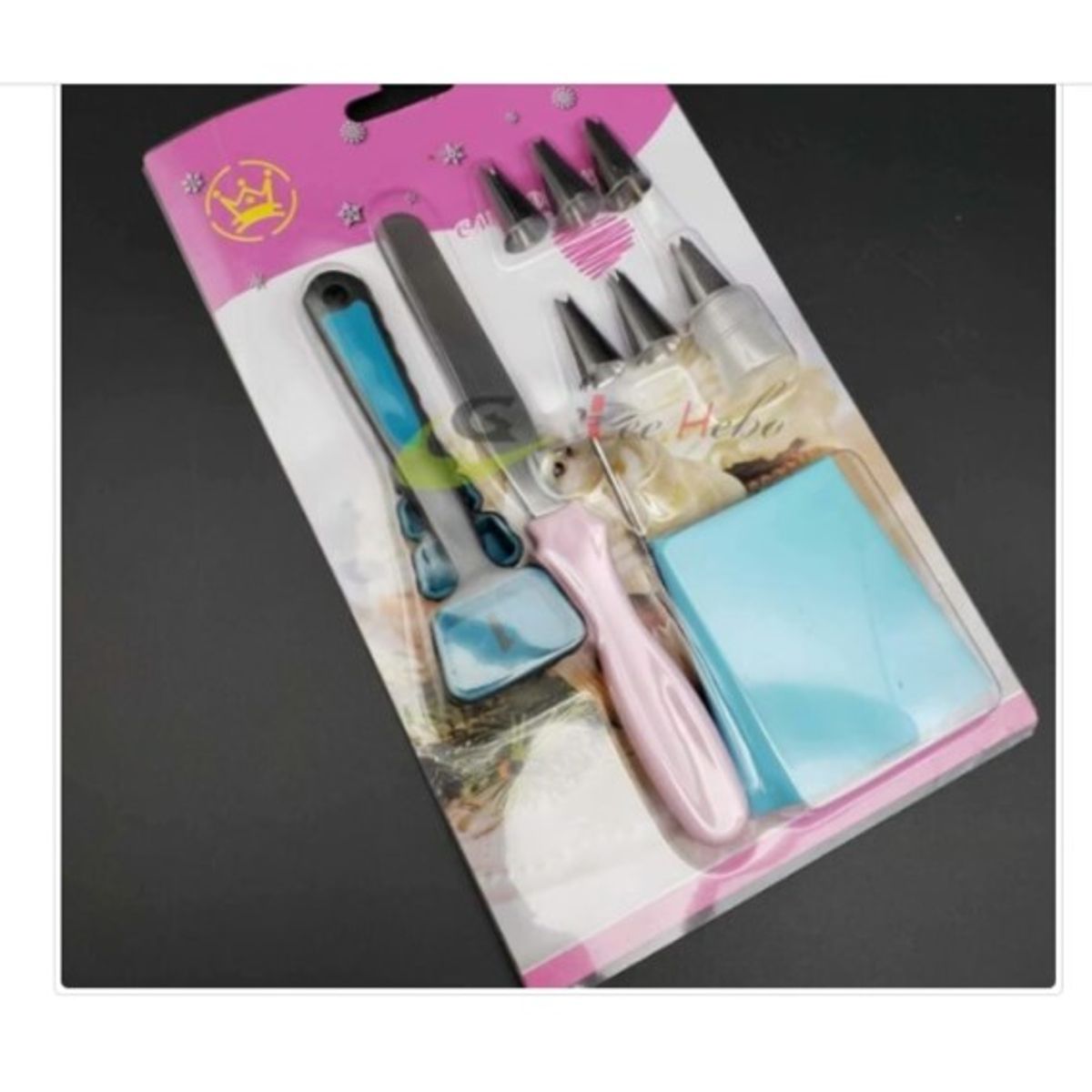 GENERICO - Decorador De Manga Para Pastel Con 11 Piezas Boquillas De Metal