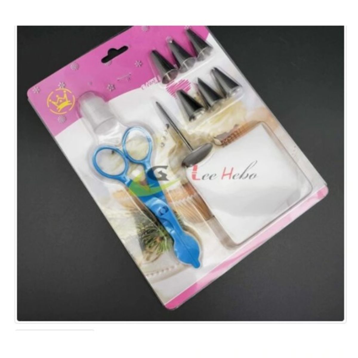 GENERICO - Decorador De Manga Tijera Para Pastel Con 10 Piezas De Repostería