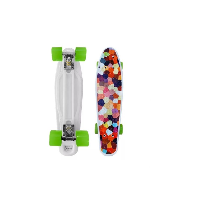 GENERICO - Skate Penny Board Patineta Full Color Niños Green