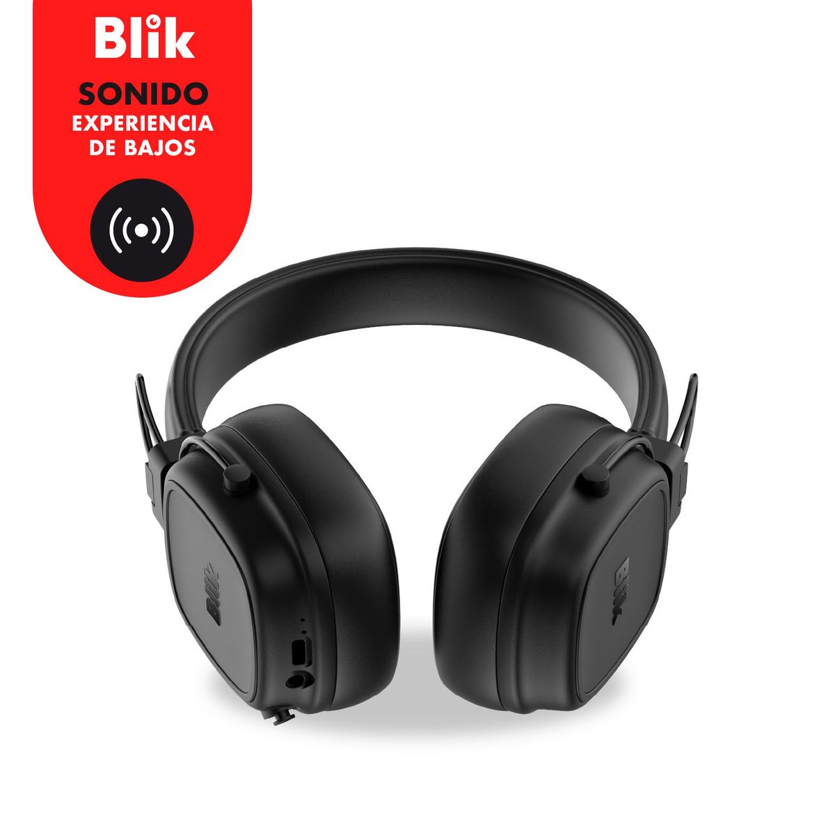 BLIK - Audifonos Bluetooth Inalambricos Blik Feel250 Negros 16 Hrs
