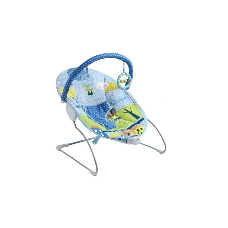 GENERICO - Silla mecedora para bebé Nido Celeste