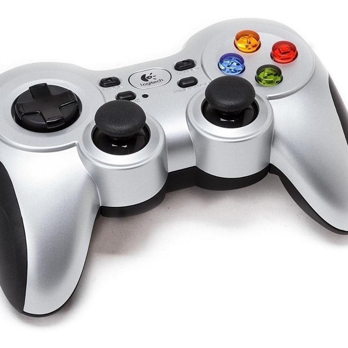 LOGITECH - Control Joystick Inalámbrico Logitech F710 Plata Y Negro