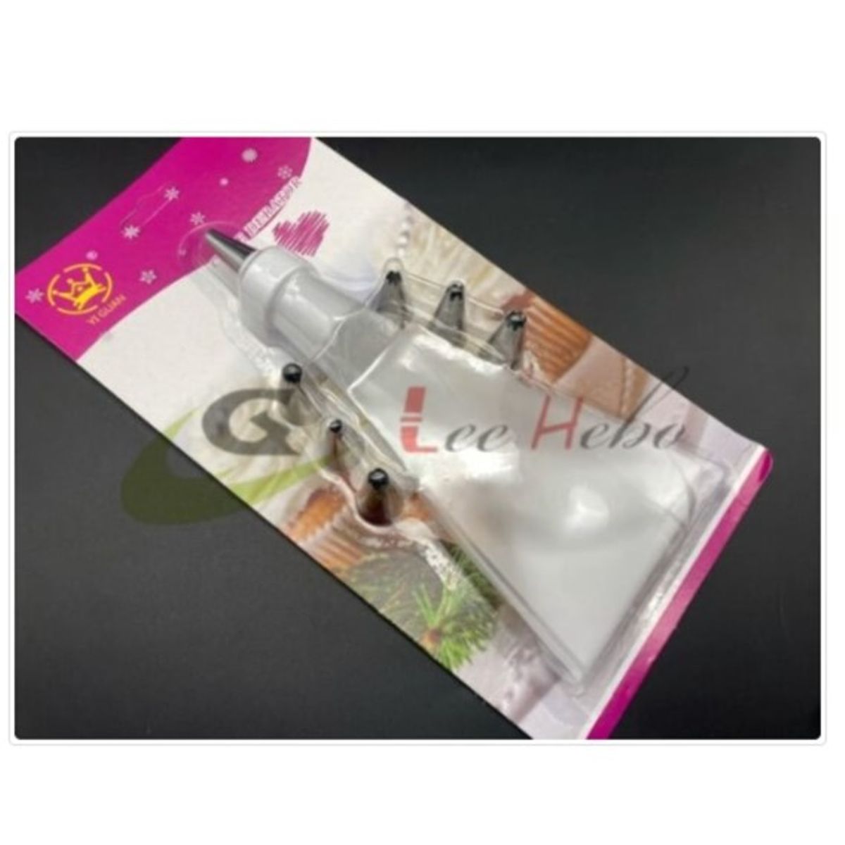 GENERICO - Decorador De Pastel Con 7 Boquillas Reposteria