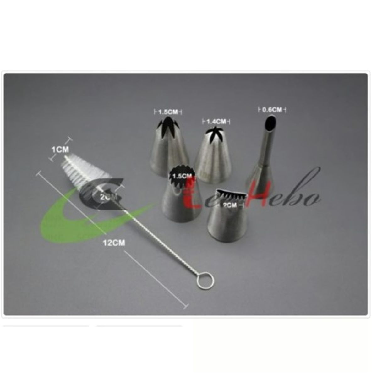 GENERICO - Boquilla YG-18 Set De 6 Unidades Reposteria