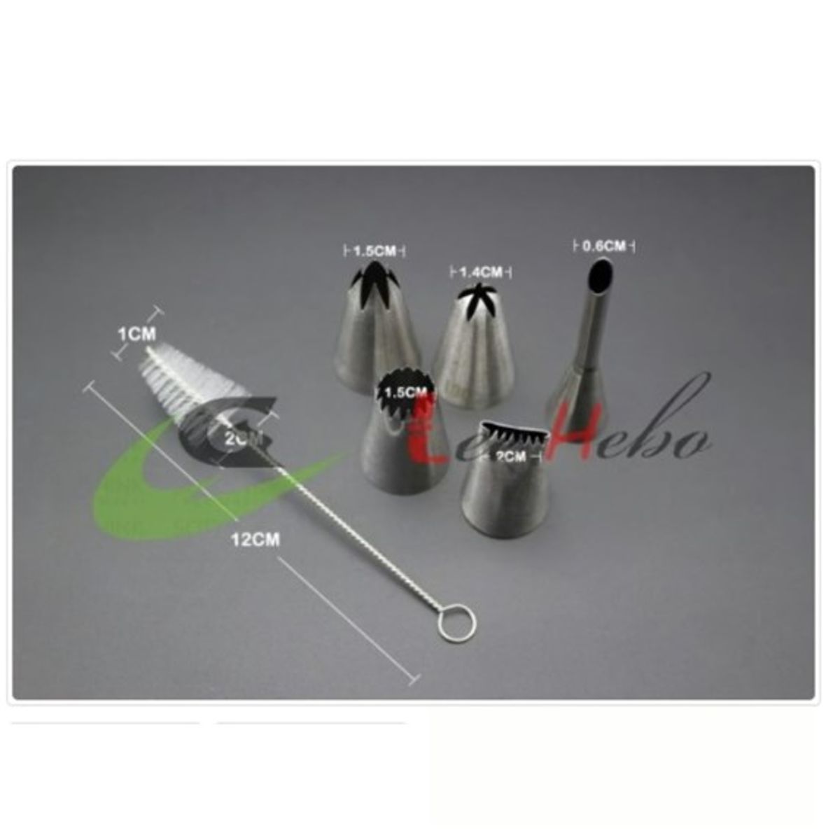 GENERICO - Boquilla YG-18 Set De 6 Unidades Reposteria