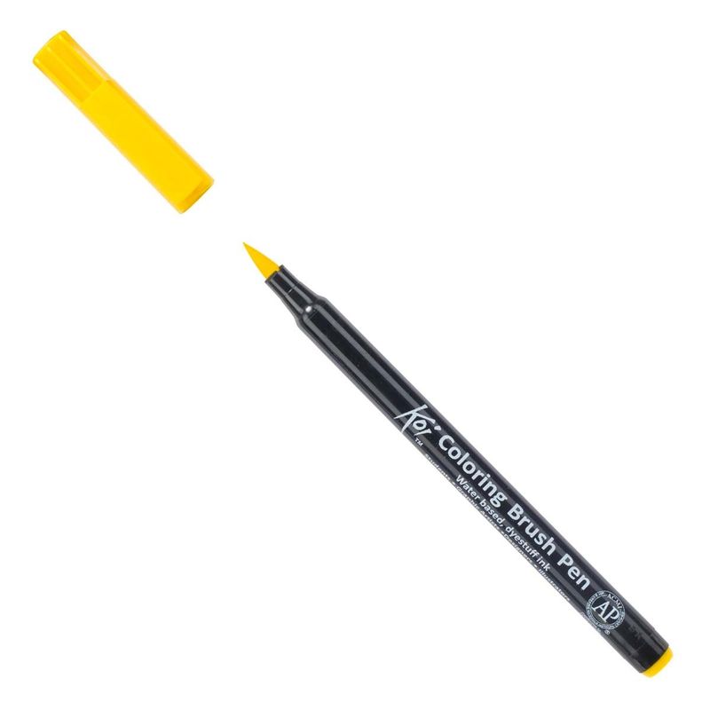 SAKURA - Koi Colouring Brush Pen Sakura color 3 Amarillo