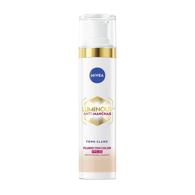NIVEA - NIVEA Luminous630® Fluido Anti-Manchas Tono Claro 40ml