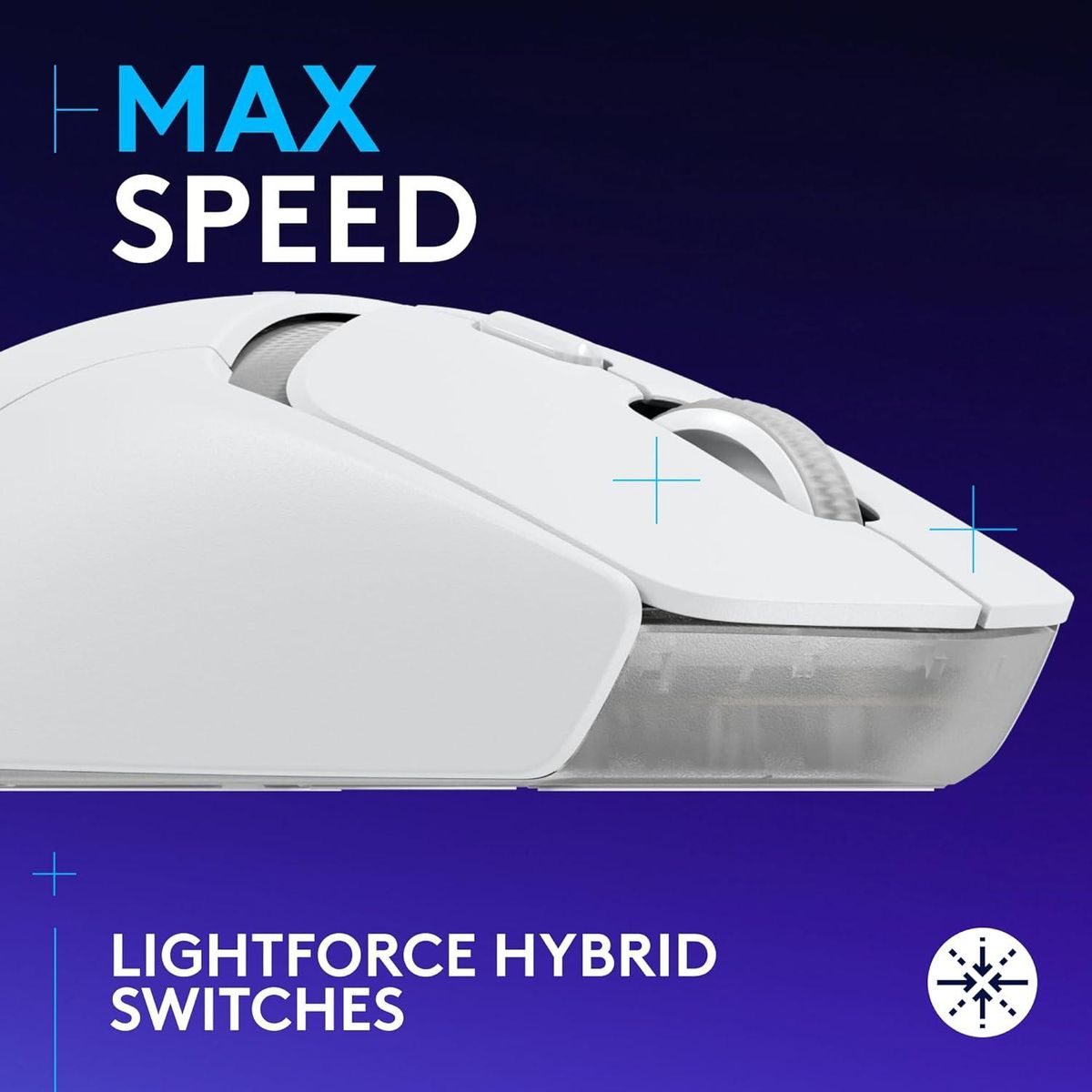 LOGITECH - Logitech G309 Lightspeed - Mouse inalámbrico BLANCO