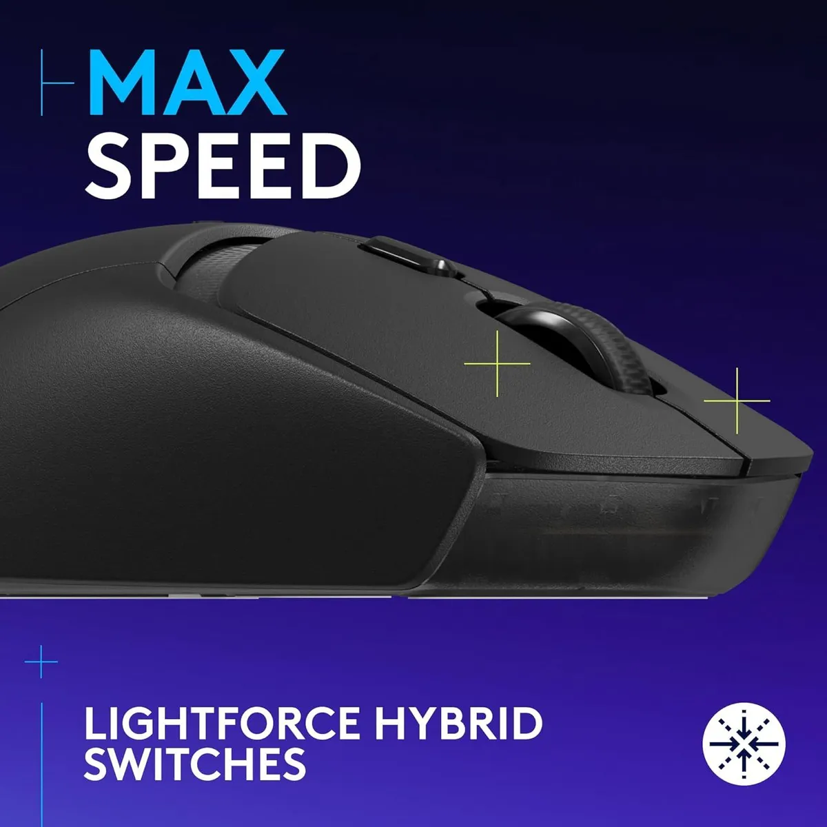 LOGITECH - Logitech G309 Lightspeed - Mouse inalámbrico NEGRO