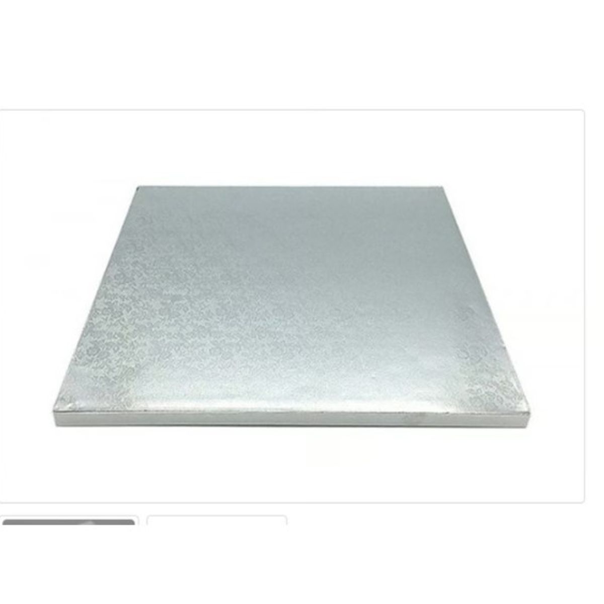 GENERICO - Base De Plumavit PTorta 35cm14in Cuadrada