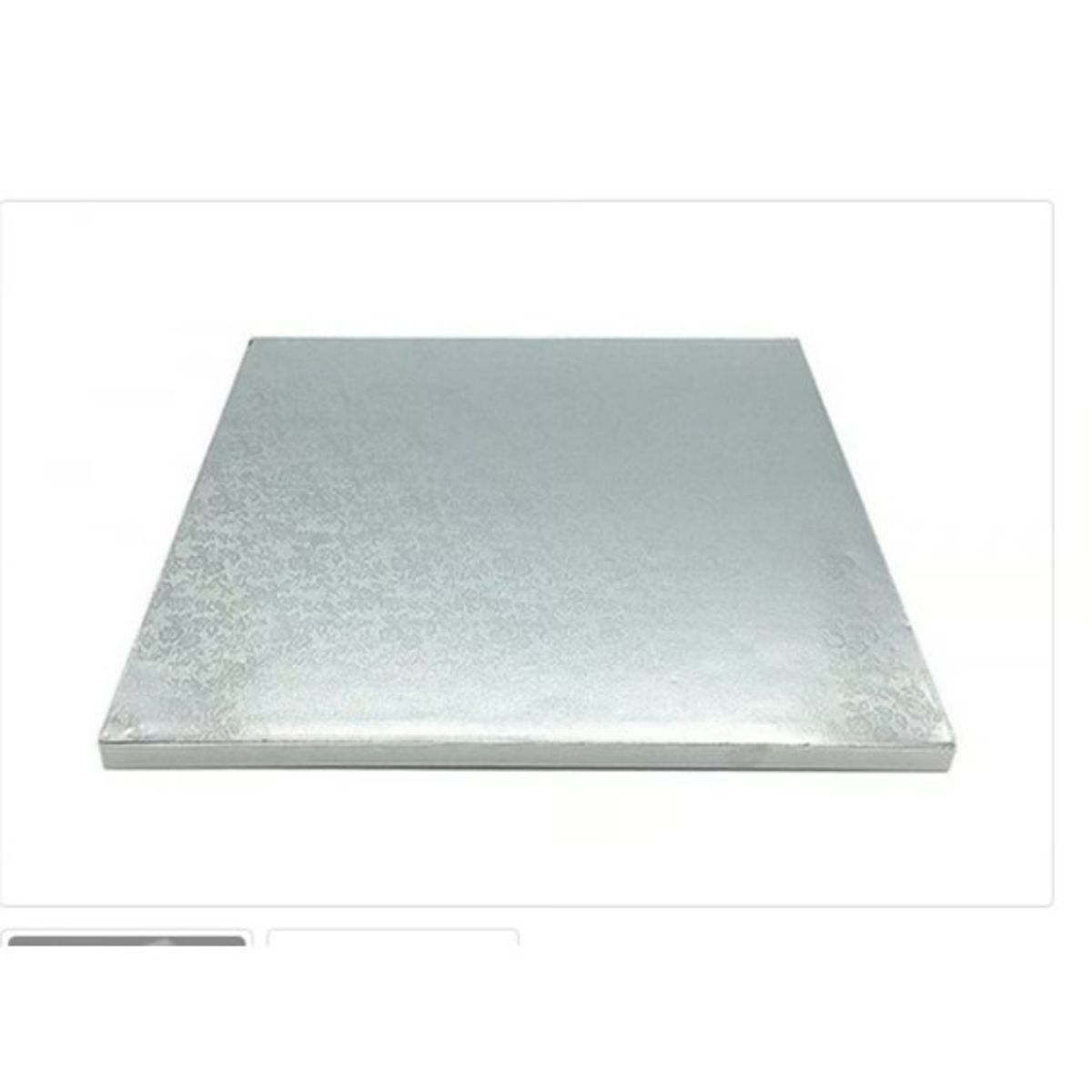 GENERICO - Base De Plumavit PTorta 35cm14in Cuadrada