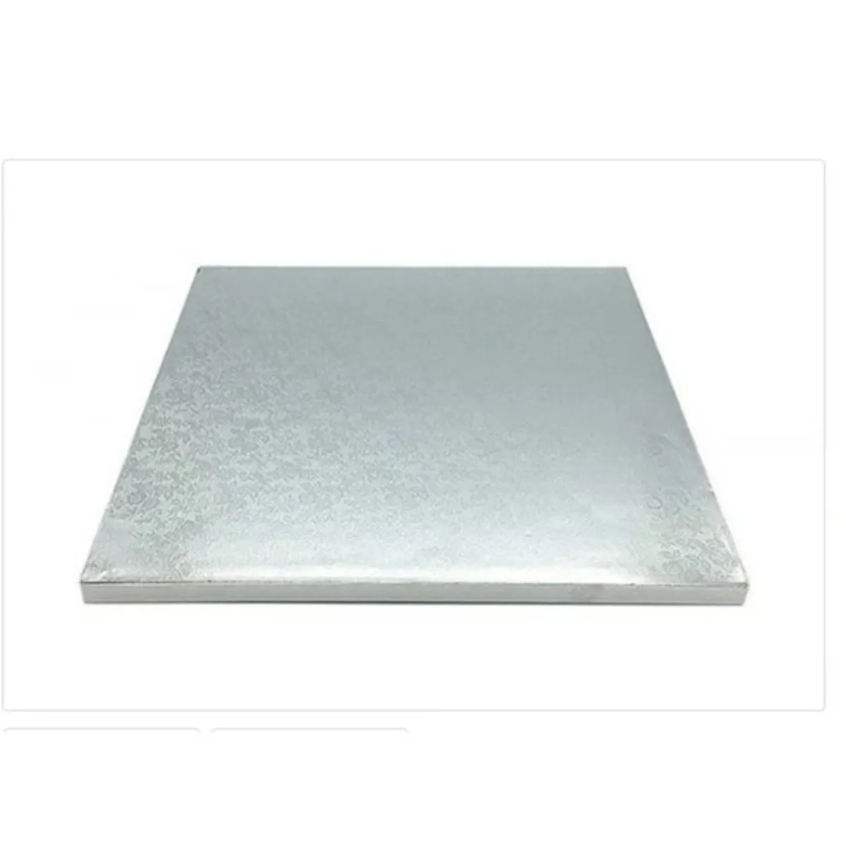 GENERICO - Base De Plumavit PTorta 25cm10in Cuadrada