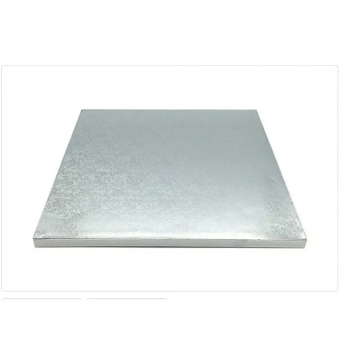 GENERICO - Base De Plumavit PTorta 25cm10in Cuadrada