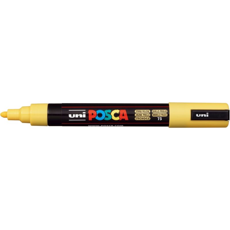 MITSUBISHI - Marcador Acrilico Posca PC-5M Amarillo Pajizo