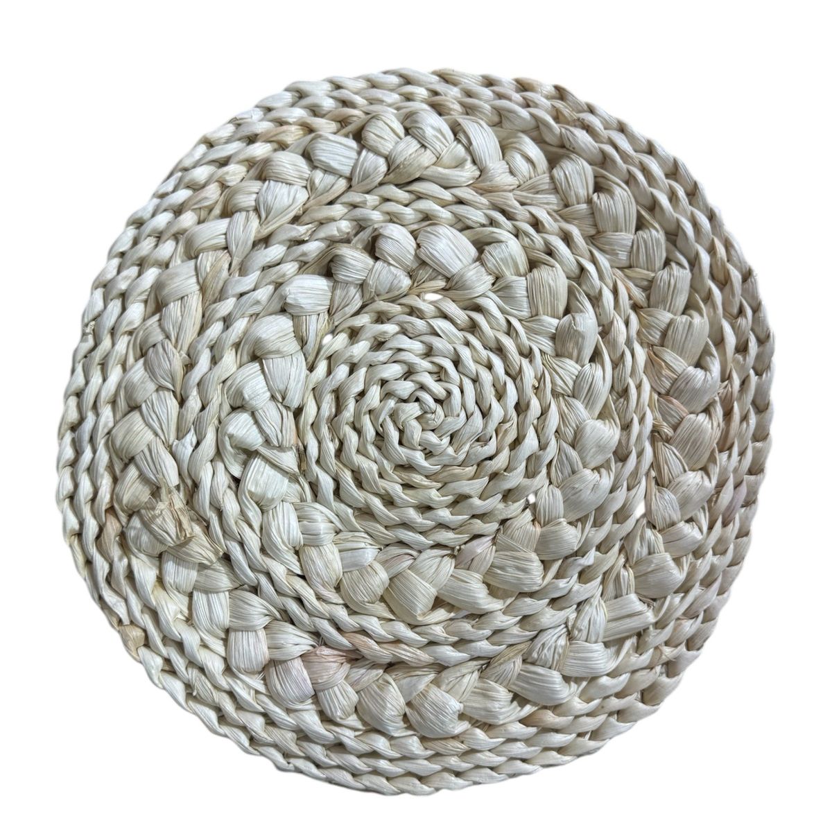 GENERICO - Set 6 Individuales Mantel Fibra Natural Yute 30 Cm