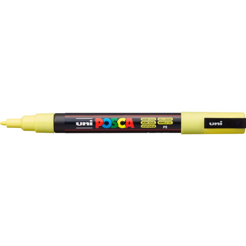 MITSUBISHI - Marcador Acrilico Posca PC-3M Amarillo Sol