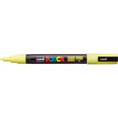 MITSUBISHI - Marcador Acrilico Posca PC-3M Amarillo Sol
