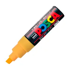 MITSUBISHI - Posca PC-8K - Marcador Ancho Punta Biselada Japonés NClaro