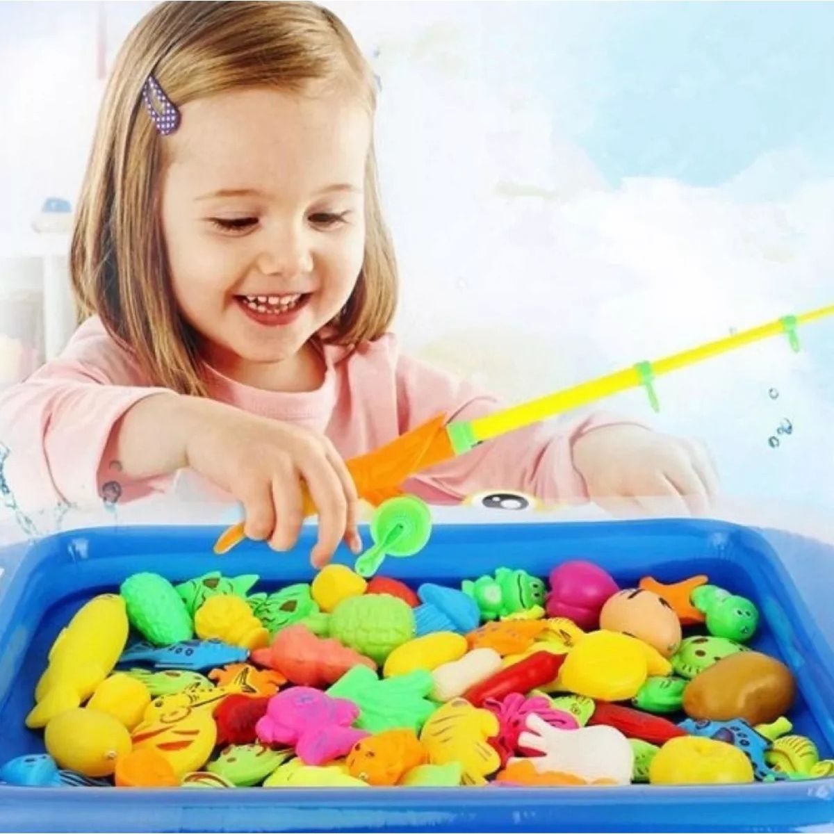 GENERICO - Pesca Milagrosa Piscina Juego 26 Piezas Regalo Full