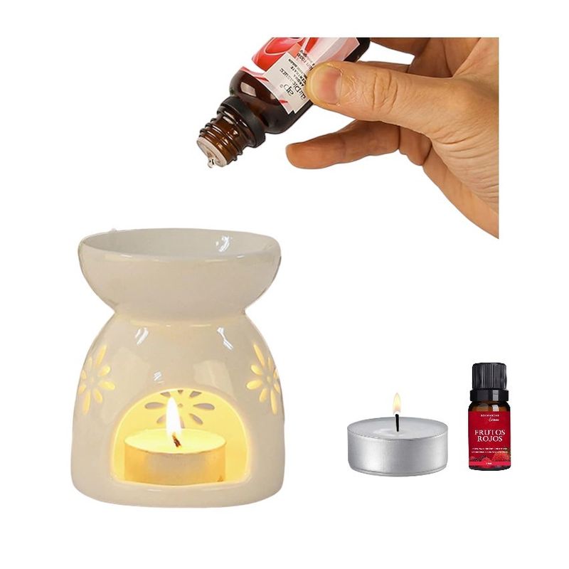 GENERICO - Porta Vela Quemador De Aceite Aromatizador Difusor Hogar
