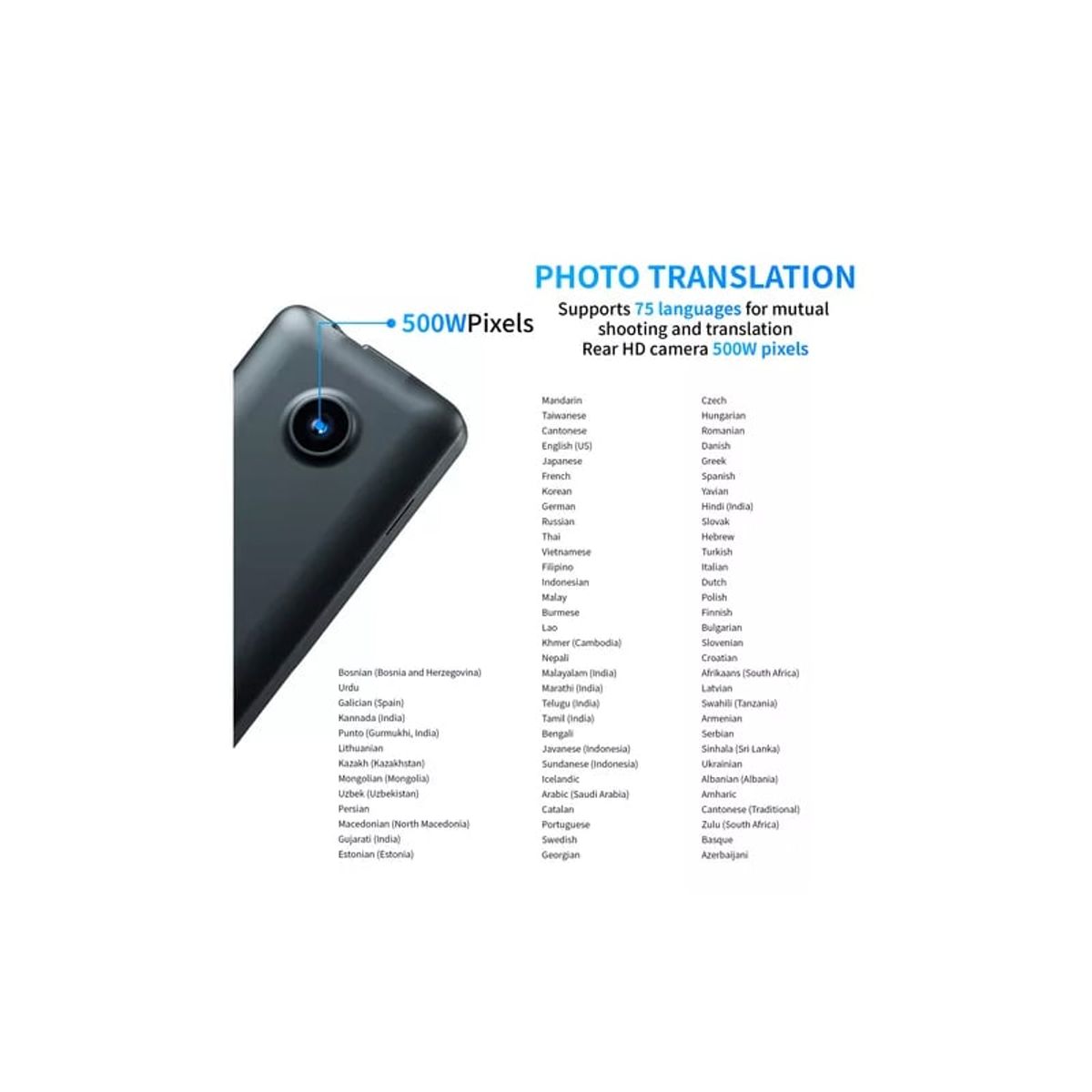 OEM - Traductor de voz instantáneo portátil T21