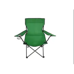GENERICO - Silla De Playa Camping Plegable Con Portavaso Verde