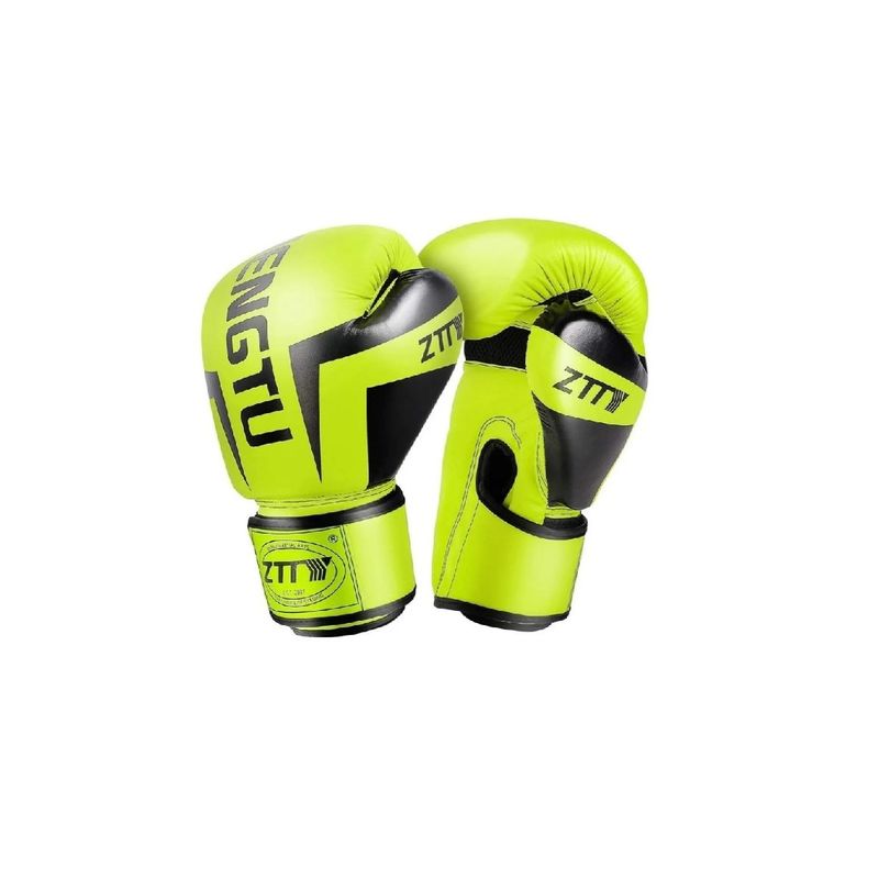 GENERICO - Guante De Box Boxeo Guantes Profesional Unisex 8OZ Fluor