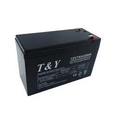 GENERICO - BATERIA 12 VOLT 7 AMPERES IDEAL PARA ALARMA COMUNITARIA