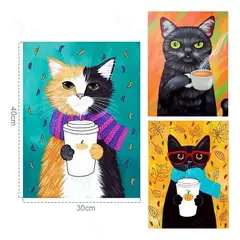 GENERICO - Kits de pintura diamante 5D taladro completo 30x40 cm