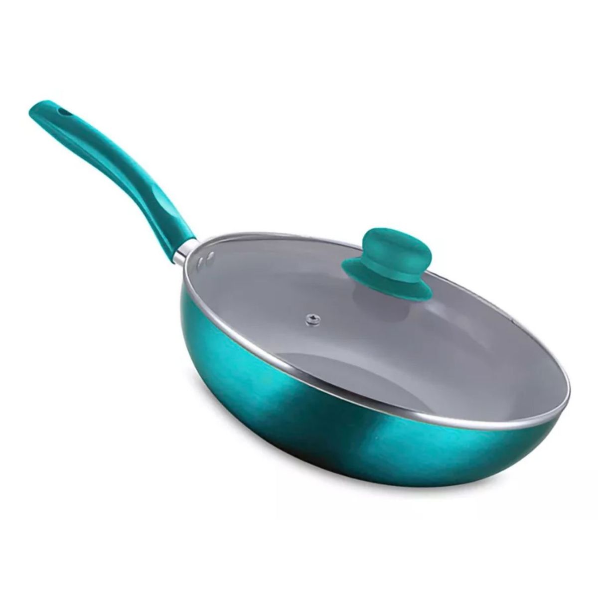 MONTECARLO - Wok Antiadherente Montecarlo C/tapa 30 Cm Marca Doral Calipso