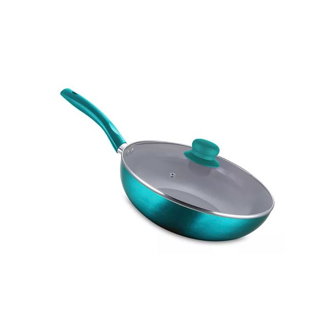 MONTECARLO - Wok Antiadherente Montecarlo C/tapa 30 Cm Marca Doral Calipso