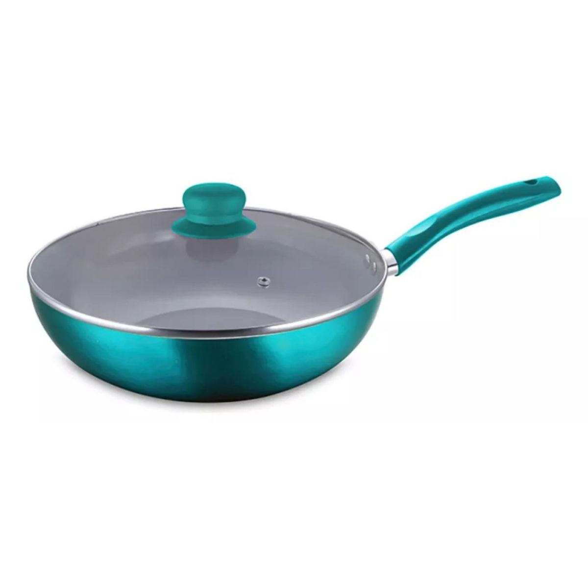 MONTECARLO - Wok Antiadherente Montecarlo C/tapa 30 Cm Marca Doral Calipso