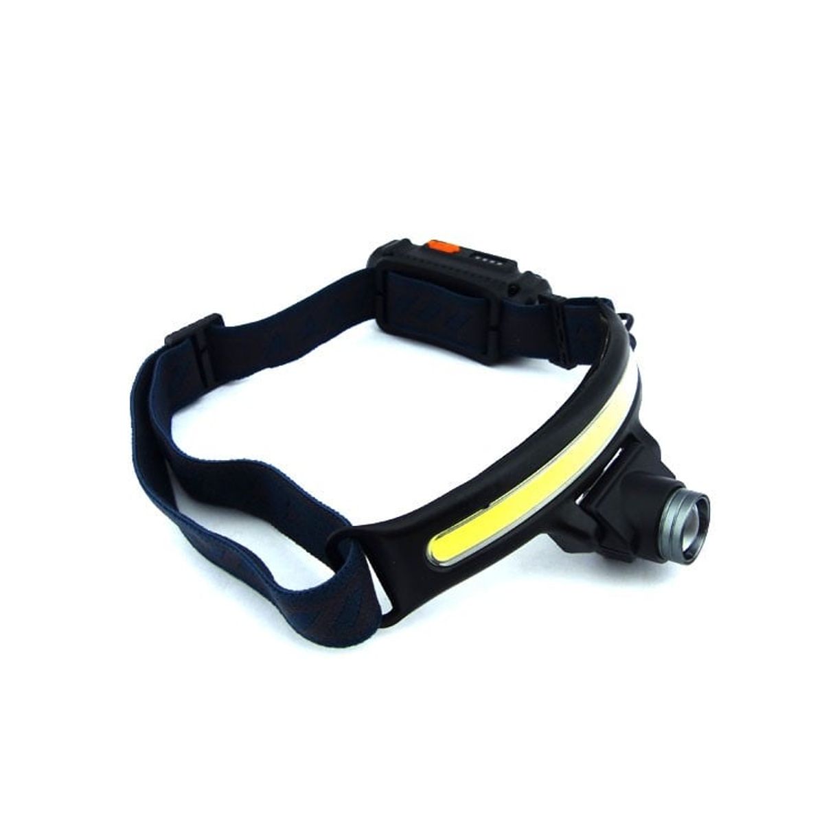 GENERICO - LINTERNA MINERO 1 LED Y BANDA COB MOD.W679 FOCO CON MOVIMIENTO