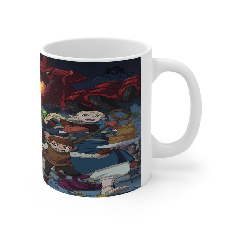 TODO CALZA2 - Tazon 11 Oz Estampado Anime Tragones Y Mazmorras