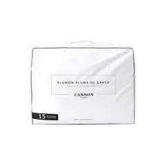 CANNON - Plumon 15% Pluma Ganso 2 Plaza
