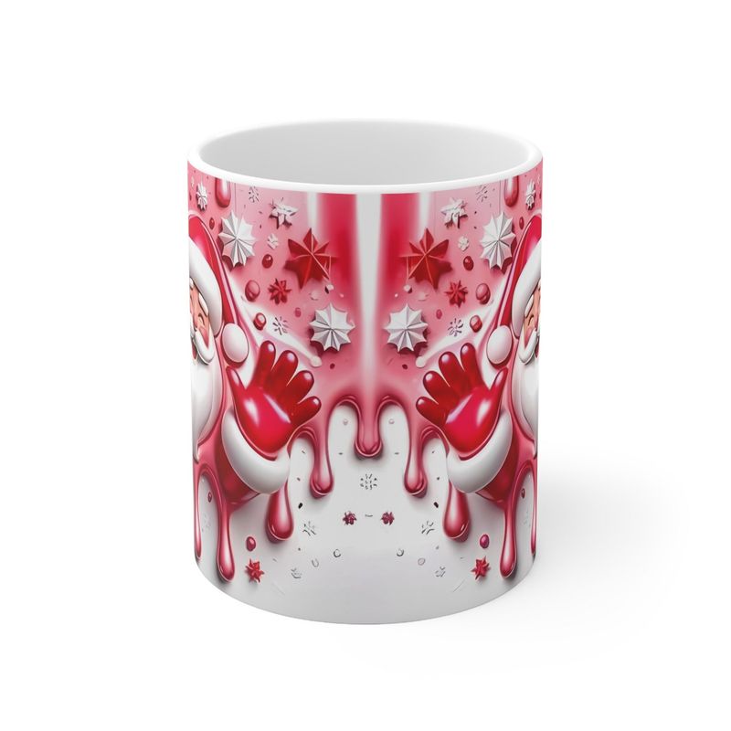 TODO CALZA2 - Tazon Taza Navidad Viejito Pascuero Sublimado 3d 325ml