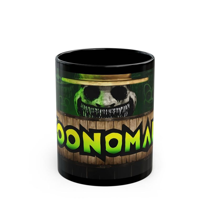 TODO CALZA2 - Tazón Negro Estampado Zoonomaly 11oz