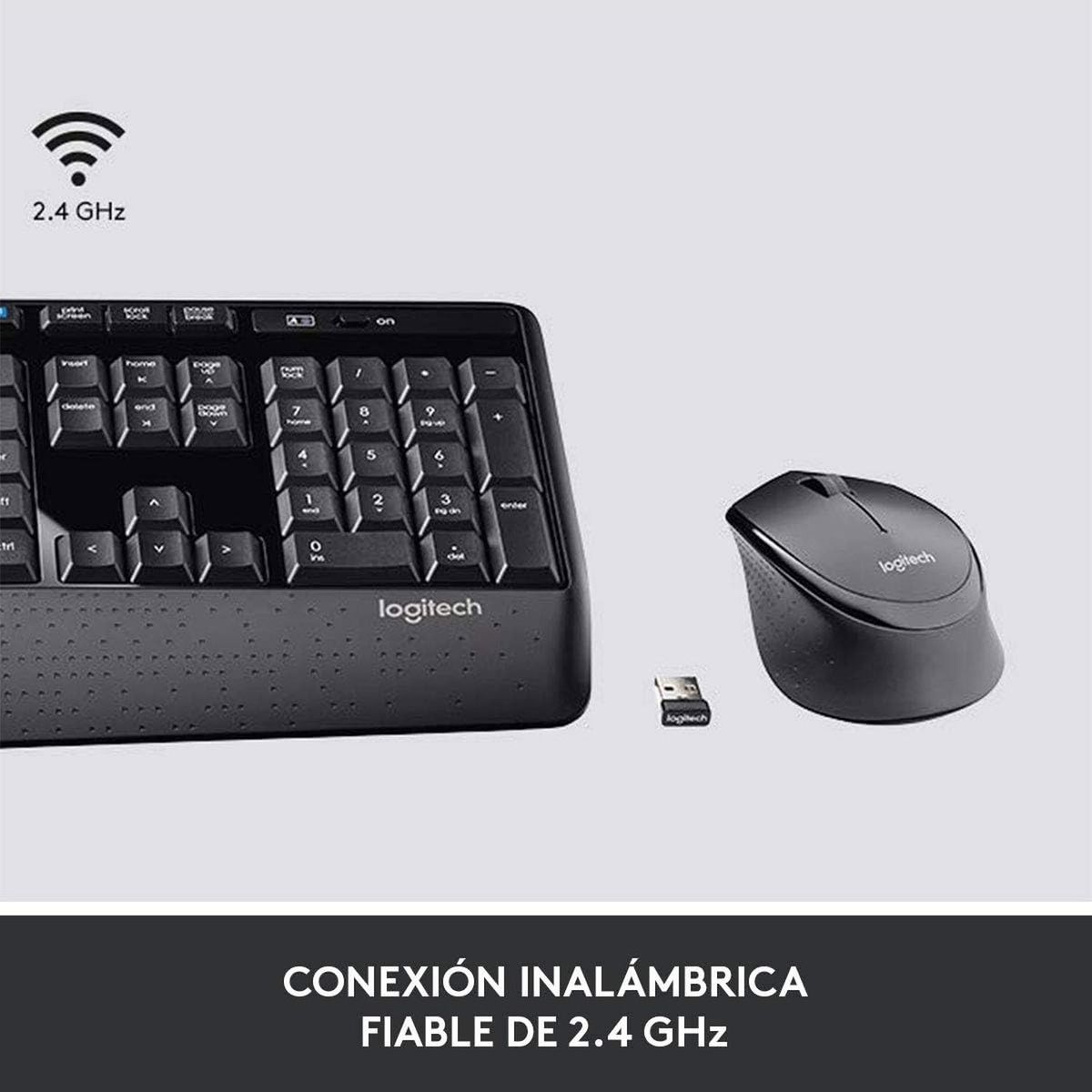 LOGITECH - Logitech MK345 - Teclado y mouse inalambrico