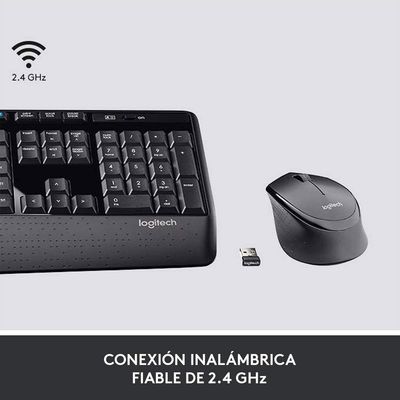 Imagen 2 del producto MK345 - Teclado y mouse inalambrico