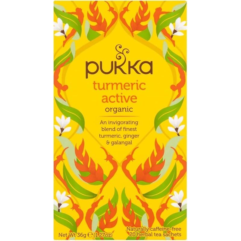 PUKKA - Pukka Tea turmeric active taste life20s curcuma