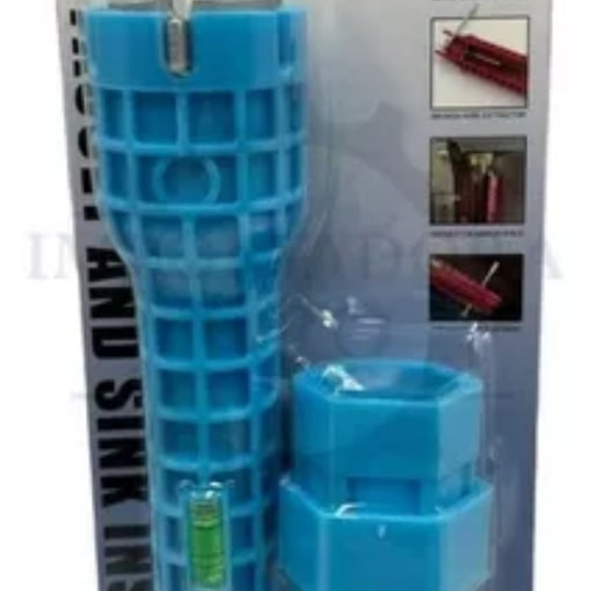 GENERICO - Llave Tubo Multifuncion 8 En 1 Gasfiteria Gasfiter Hexagonal