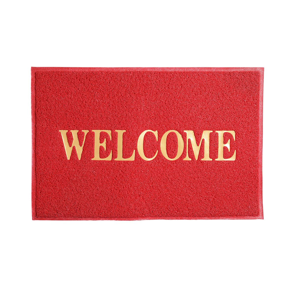 ARTHOME - LIMPIAPIES WELCOME COLOR ROJO 90x60cm ARTHOME