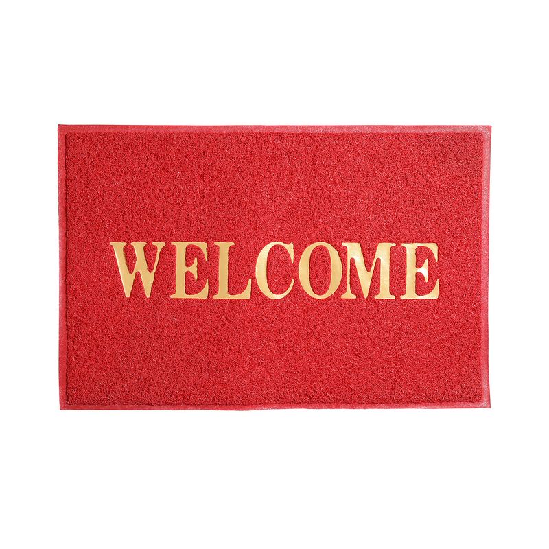 ARTHOME - LIMPIAPIES WELCOME COLOR ROJO 90x60cm ARTHOME